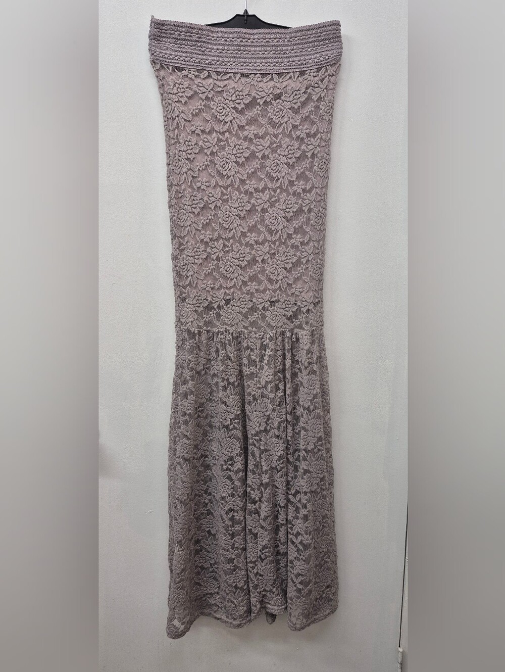 🌼5/$20 Revamped Floral Lace Maxi Dress Mauve Lavendar